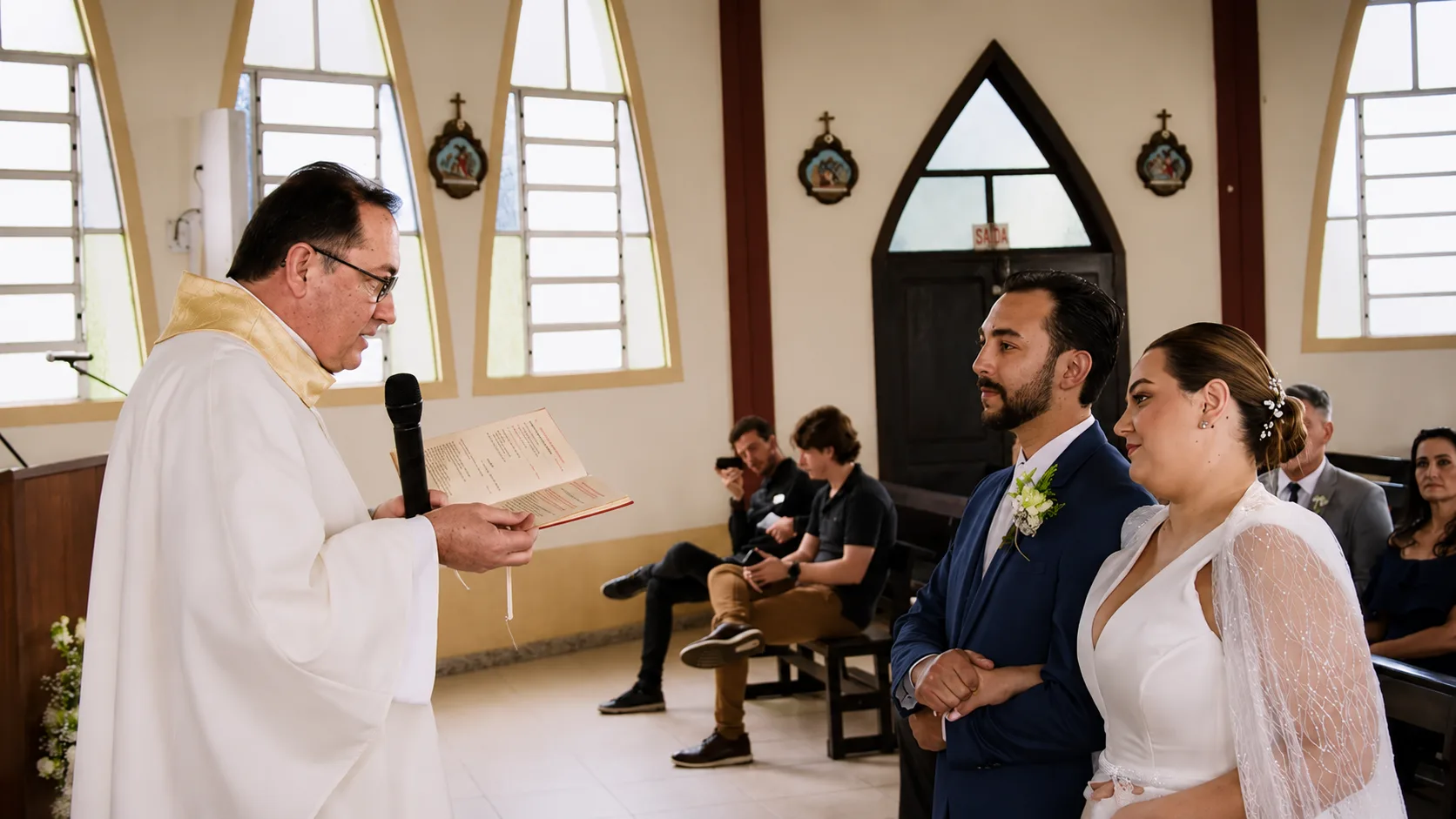 Cerimônia na igreja